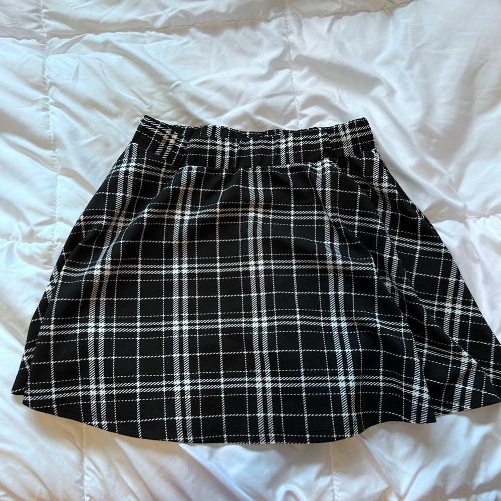 SHEIN plaid skirt